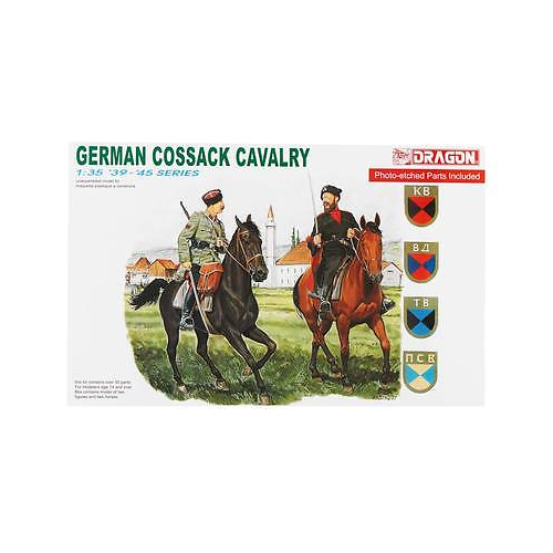 Dragon 1/35 German Cossack Cavalry Plastic Model Kit