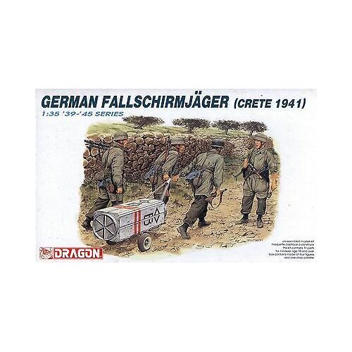 Dragon 1/35 Fallschirmjager (Crete 1941) Plastic Model Kit [6070]