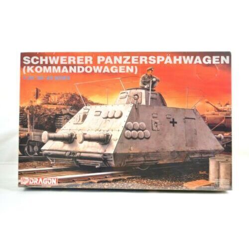 Dragon 1/35 Schwerer Panzerspähwagen (Kommandowagen) (s.SP) Plastic Model Kit [6071]