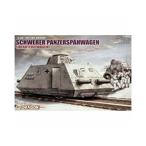 Dragon 1/35 Schwerer Panzerspähwagen (Infanteriewagen) (s.SP) Plastic Model Kit [6072]