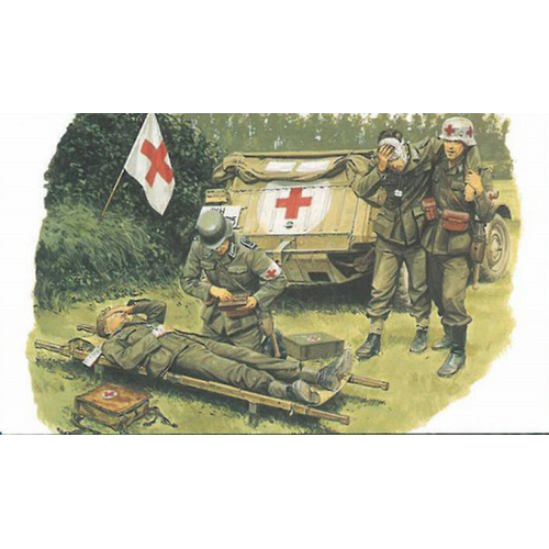 Dragon 1/35 GERMAN MEDICAL TROOPS [6074]