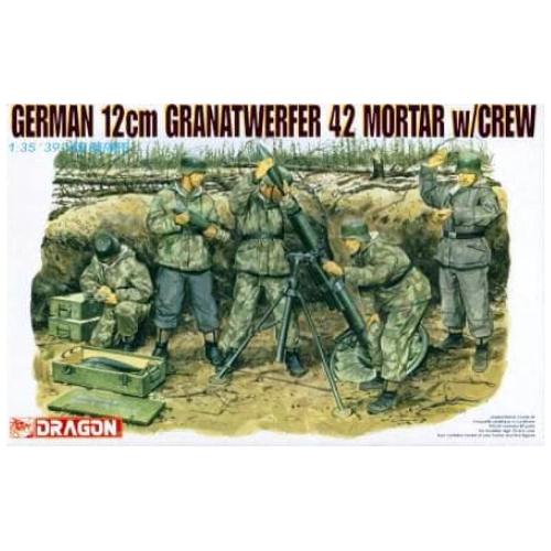 Dragon 1/35 Granatwerfer 42 Mortar [6090] Plastic Model Kit