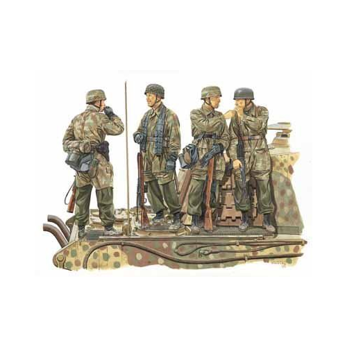 Dragon 1/35 3rd Fallschirmjager Division (Ardennes 1944) Part 2 Plastic Model Kit [6143]