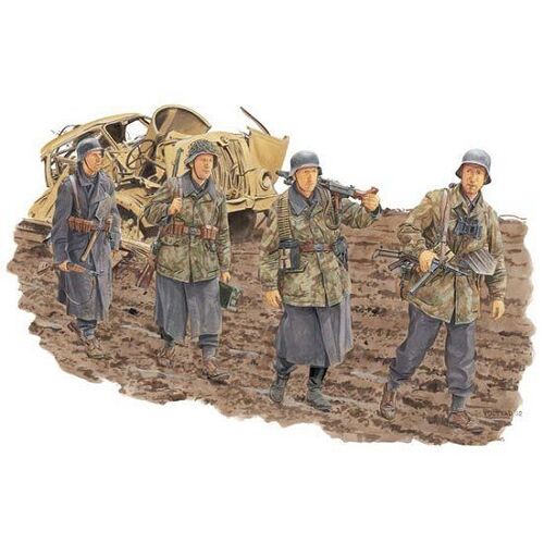 Dragon 1/35 German Infantry HG DIV Anzio 1944 Plastic Model Kit [6158]