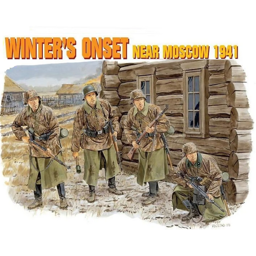 Dragon 1/35 Winter's Onset (Near Moscow 1941) Plastic Model Kit [6162]