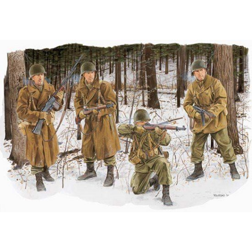 Dragon 1/35 U.S. 101st Airborne Division (Bastogne 1944) Plastic Model Kit [6163]