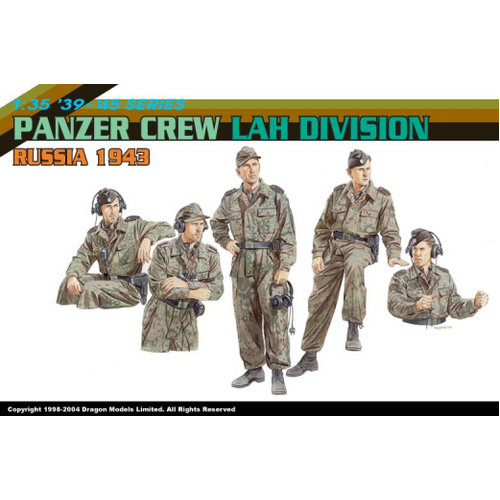 Dragon 1/35 PANZER CREW, LAH DIVISION (RUSSIA 1943) [6214]