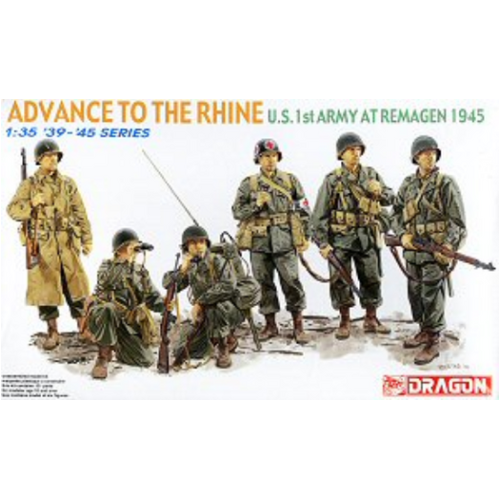 Dragon 1/35 "Advance To The Rhine" - U.S. 1st Army at Remagen 1945 Plastic Model Kit [6271]