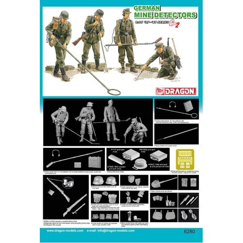 Dragon 1/35 German Mine Detectors [6280]