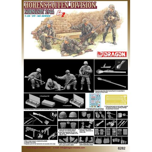 Dragon 1/35 Honenstaufen Div. (Normandy 1944) Plastic Model Kit