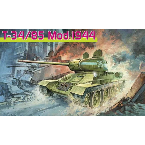 Dragon 1/35 T34/85 Mod.1944 (Premium Edition) Plastic Model Kit [6319]