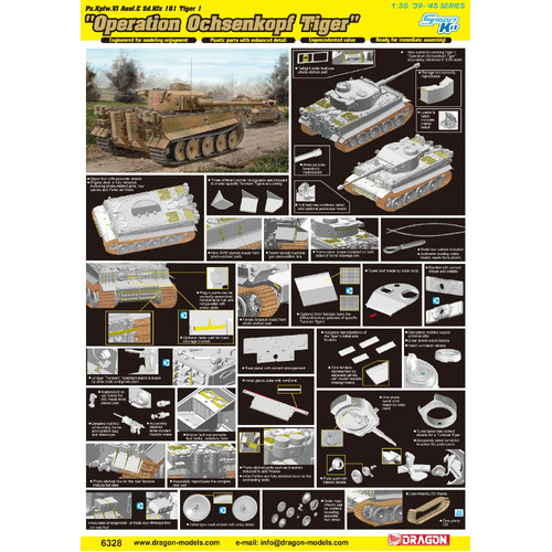 Dragon 1/35 "Operation Ochsenkopf Tiger" Plastic Model Kit