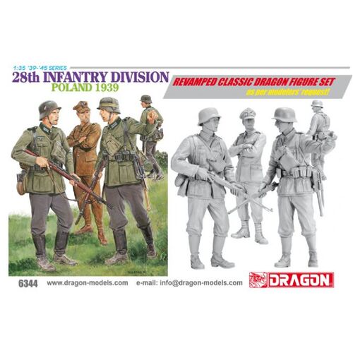 Dragon 1/35 28th Infantry Division (Poland 1939) Plastic Model Kit