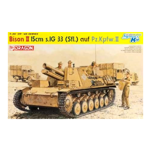 Dragon 1/35 Bison II 15cm s.IG.33 (Sfl.) auf Pz.Kpfw.II (Smart Kit) [6440]