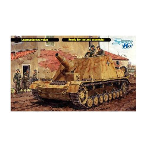 Dragon 1/35 Sd.Kfz.166 Stu.Pz.IV "Brummbar" Mid Production Plastic Model Kit