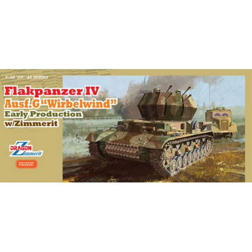 Dragon 1/35 Flakpanzer IV Ausf.G "Wirbelwind" Early Production w/Zimmerit [6565]