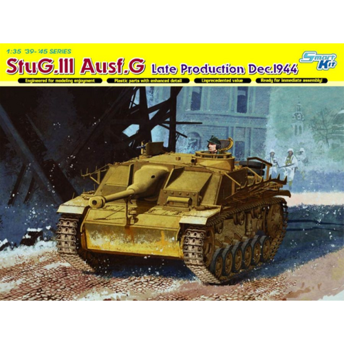 Dragon 1/35 StuG.III Ausf.G DEC 1944 PRODUCTION (SMART KIT) [6593]