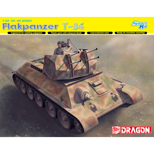 Dragon 1/35 FLAKPANZER T-34 (SMART KIT) [6599]