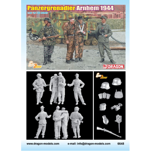 Dragon 1/35 Panzergrenadier Arnhem 1944 Plastic Model Kit