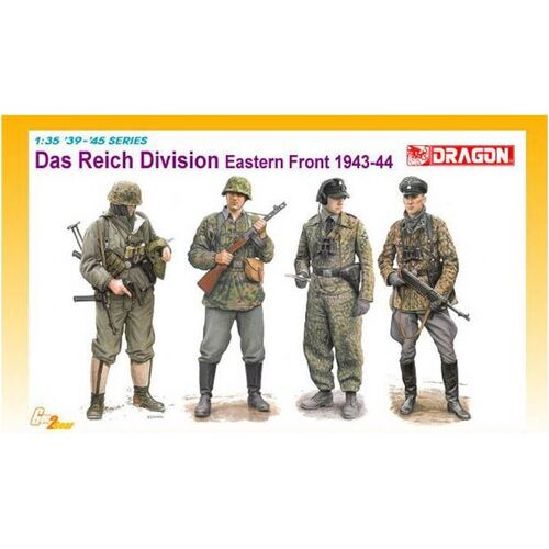 Dragon 1/35 Das Reich Division Eastern Front 1943-44 Plastic Model Kit