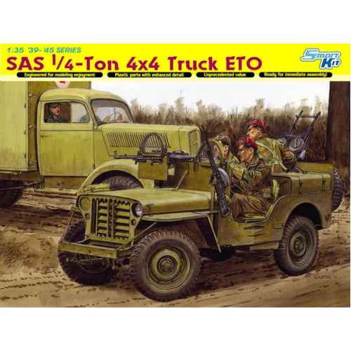 Dragon 1/35 SAS 1/4-Ton Truck ETO [6725]