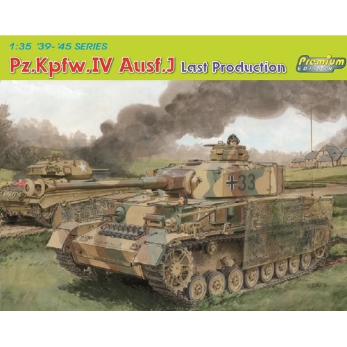 Dragon 1/35 Pz.Kpfw.Iv Ausf.J Last Production Plastic Model Kit