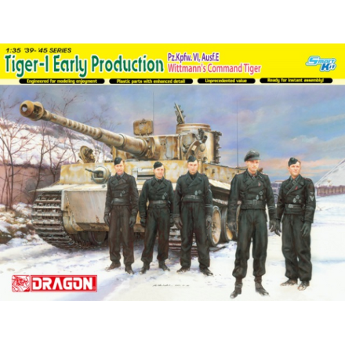 Dragon 1/35 Sd.Kfz.181 Pz.Kpfw.VI Ausf.E Tiger I Early Production (Michael Wittmann) [6730]