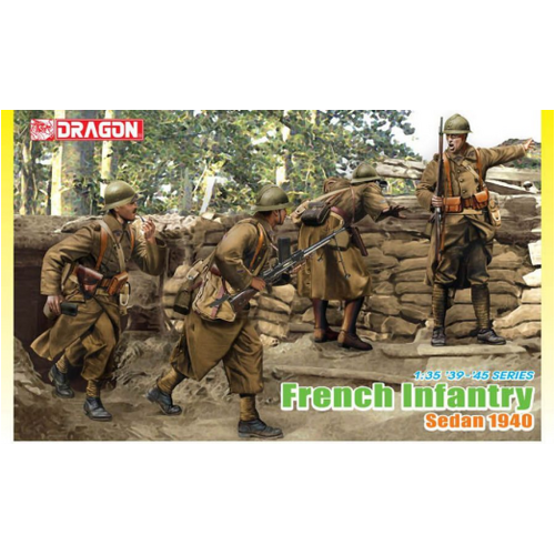 Dragon 1/35 FRENCH INFANTRY (SEDAN 1940) [6738]