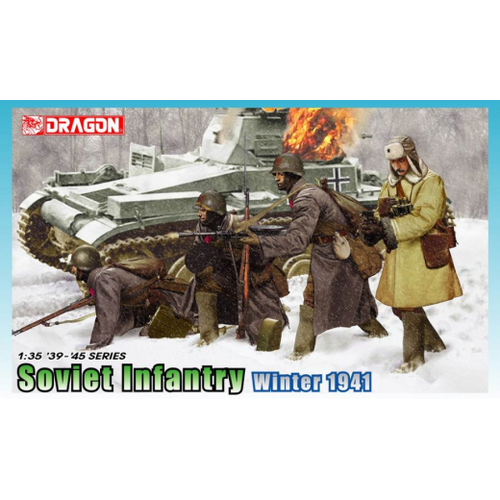 Dragon 1/35 Soviet Infantry Winter 1941 [6744]