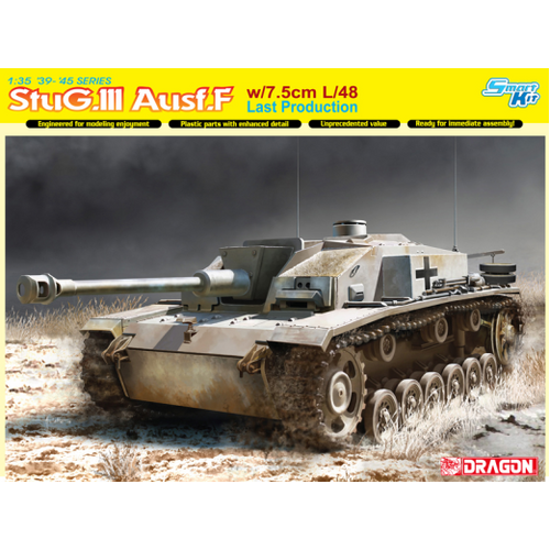 Dragon 1/35 StuG.III Ausf.F w/7.5cm L/48 Last Production (Smart Kit) [6756]