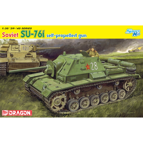 Dragon 1/35 Soviet SU-76i Self-Propelled Gun (Smart Kit) [6838]