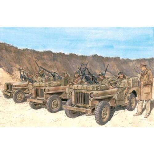 Dragon 1/35 SAS Desert Raiders (80th Anniversary) Plastic Model Kit [6931]