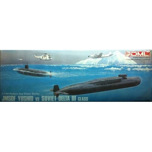 Dragon 1/700 JMSDF Yushio vs Soviet Delta III Class Plastic Model Kit [7003]