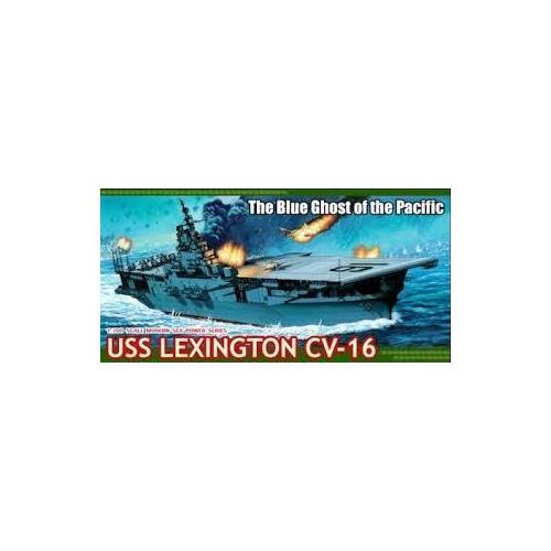 Dragon 1/700 U.S.S. Lexington CV-16 Plastic Model Kit [7051]