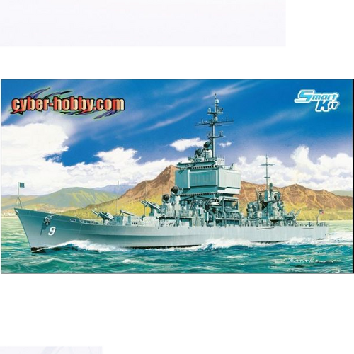 Dragon 1/700 U.S.S. Long Beach CGN-9 Plastic Model Kit [7091]