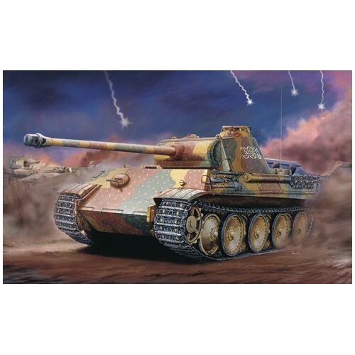 Dragon 1/72 Sd.Kfz.171 Panther G Late Production Plastic Model Kit [7206]