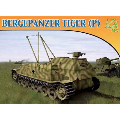 Dragon 1/72 BERGEPANZER TIGER P [7227]