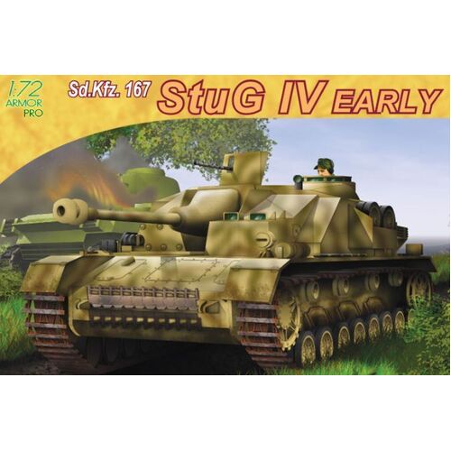 Dragon 1/72 Sd.Kfz.167 StuG IV Early Production Plastic Model Kit [7235]