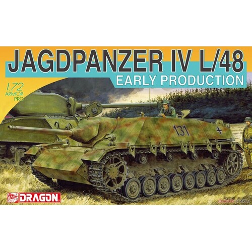 Dragon 1/72 Jagdpanzer IV L/48 Early Production Plastic Model Kit [7276]