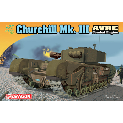 Dragon 1/72 Churchill Mk.III AVRE [7327]