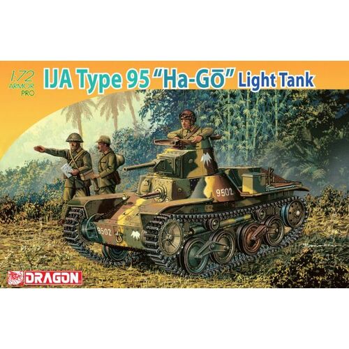 Dragon 1/72 IJA TYPE 95 "HA-GO" LIGHT TANK [7394]