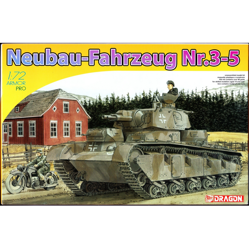 Dragon 1/72 Neubau-Fahrzeug Nr.3-5 [7438]