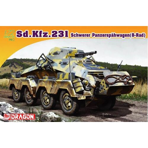 Dragon 1/72 Sd.Kfz.231 SCHWERER PANZERSPÄHWAGEN (8-RAD) [7483]