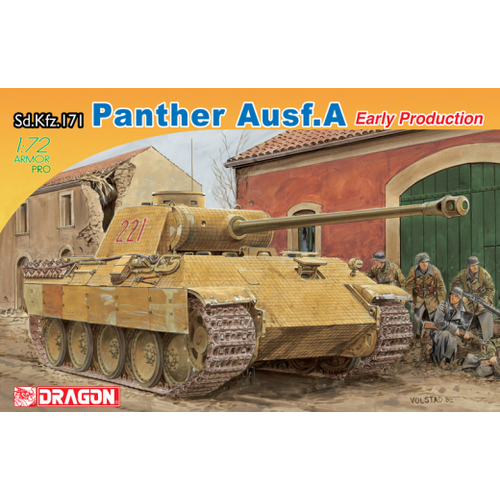 Dragon 1/72 Sd.Kfz.171 PANTHER Ausf.A EARLY PRODUCTION [7499]