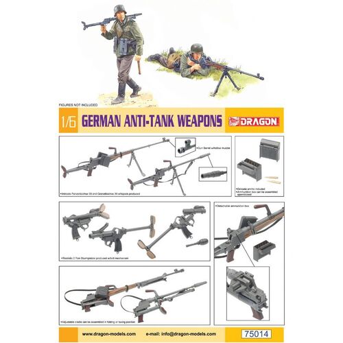 Dragon 1/6 GERMAN ANTI-TANK RIFLE [75014]