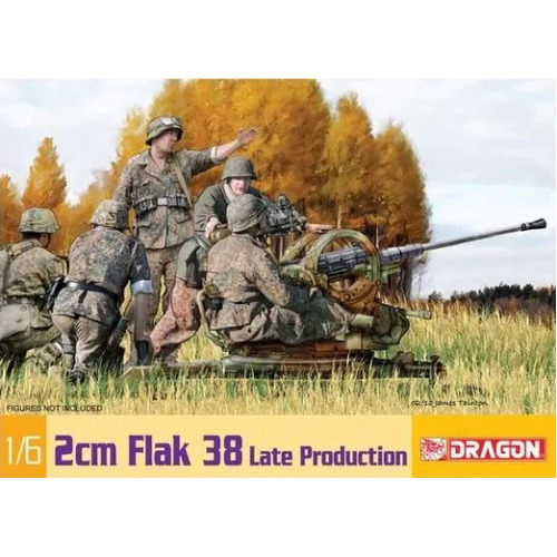 Dragon 1/6 2cm FLAK 38 LATE PRODUCTION [75039]