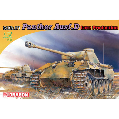 Dragon 1/72 Sd.Kfz.171 PANTHER Ausf.D LATE PRODUCTION [7506]