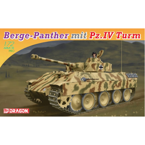 Dragon 1/72 BERGE-PANTHER mit Pz.IV TURM [7508]