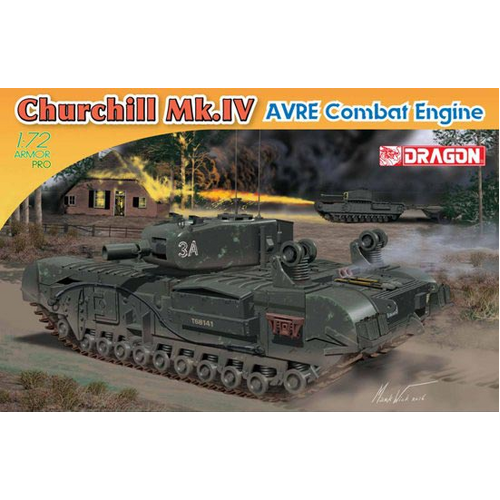 Dragon 1/72 Churchill Mk.IV AVRE [7521]