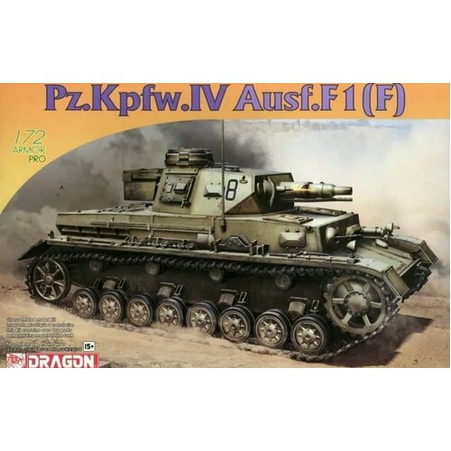 Dragon 1/72  Pz.Kpfw.IV Ausf.F1(F) Plastic Model Kit